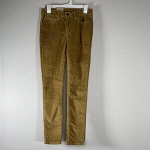 Levi's 711 Skinny Corduroy Jeans Women's 27 Mid Rise Iced Coffee Brown NWT